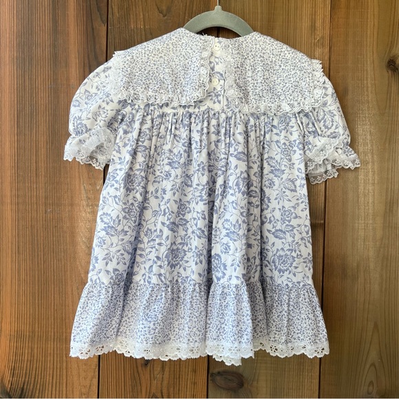 VINTAGE VANDERBILT KIDS FLORAL PRINT DRESS - Picture 2 of 4